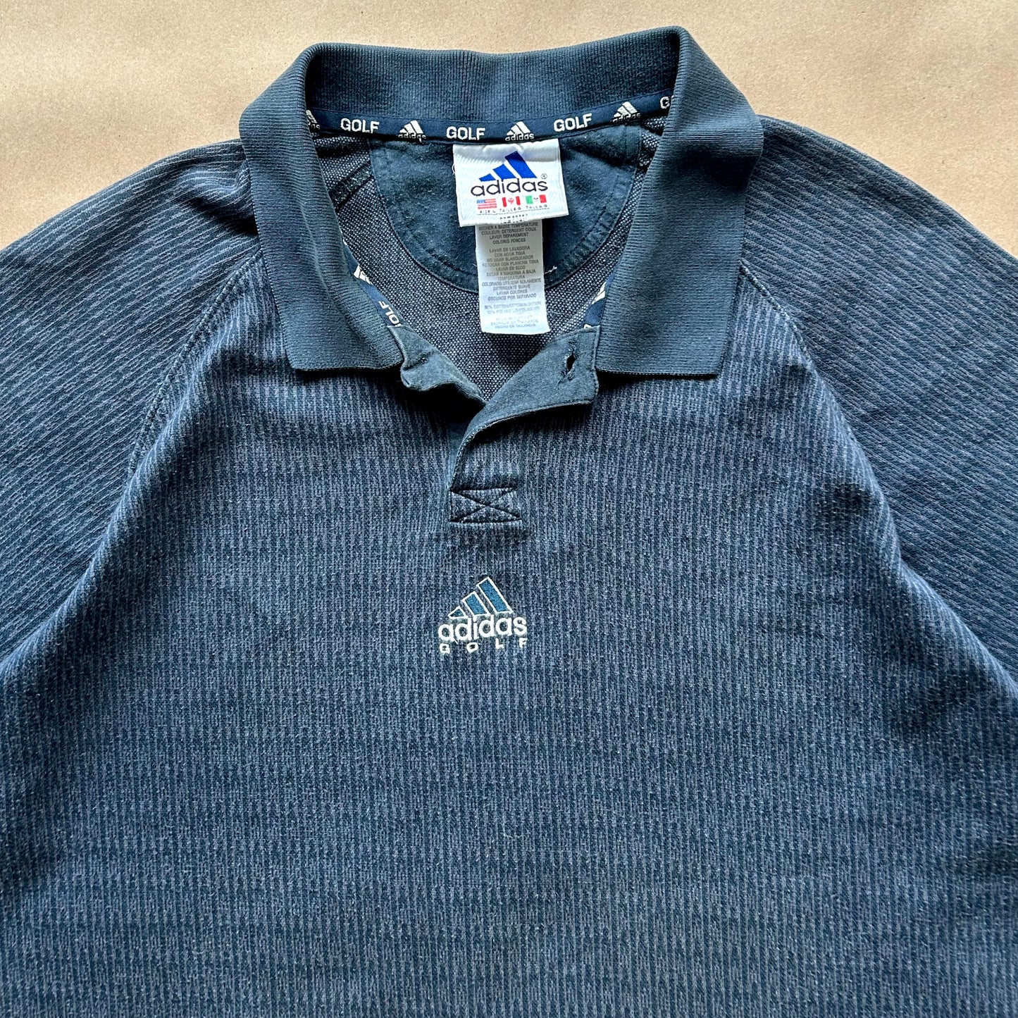 Adidas Golf Vintage Polo Shirt (L)