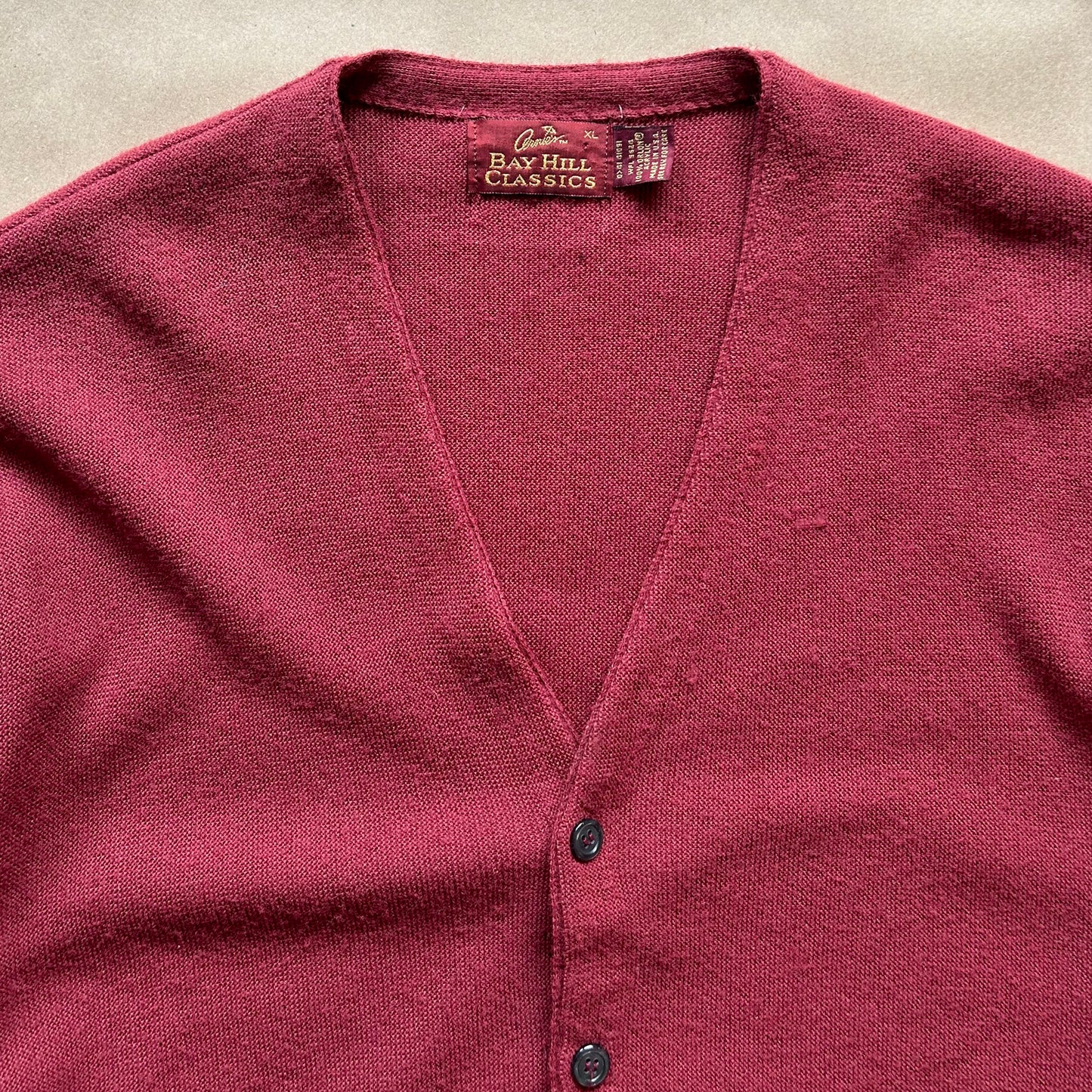 Arnold Palmer Bay Hill Vintage Cardigan (XL)