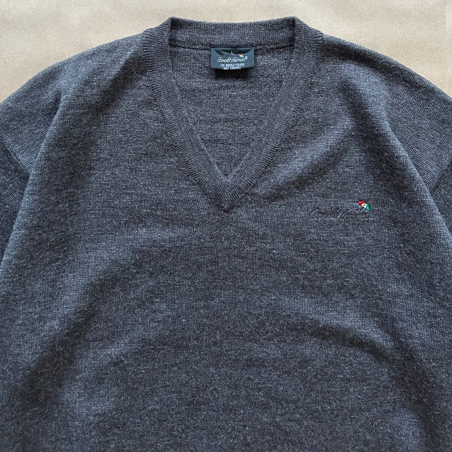 Arnold Palmer Cotton V-neck (L)
