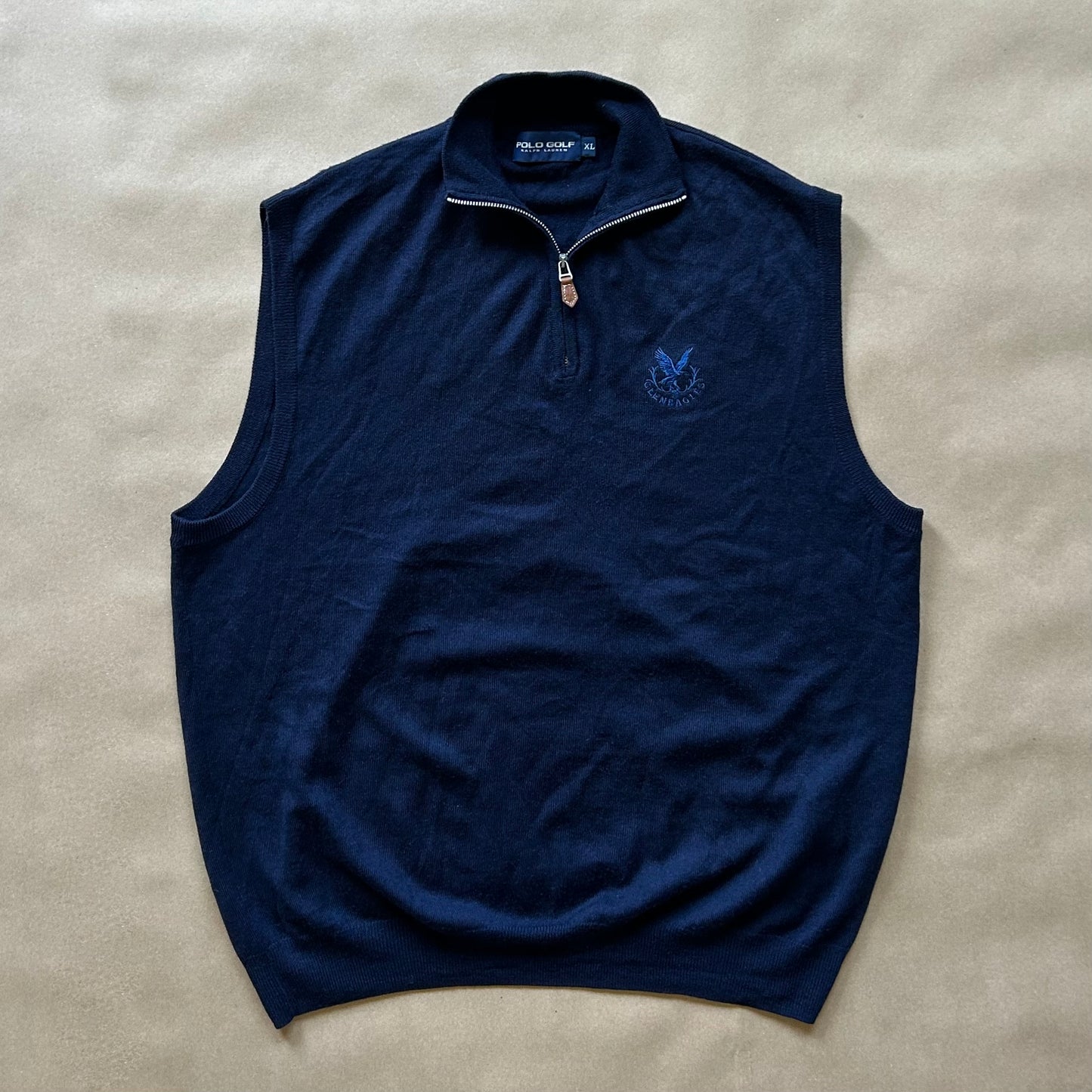 Polo Golf Ralph Lauren Gleneagles Q-zip Vest (XL)
