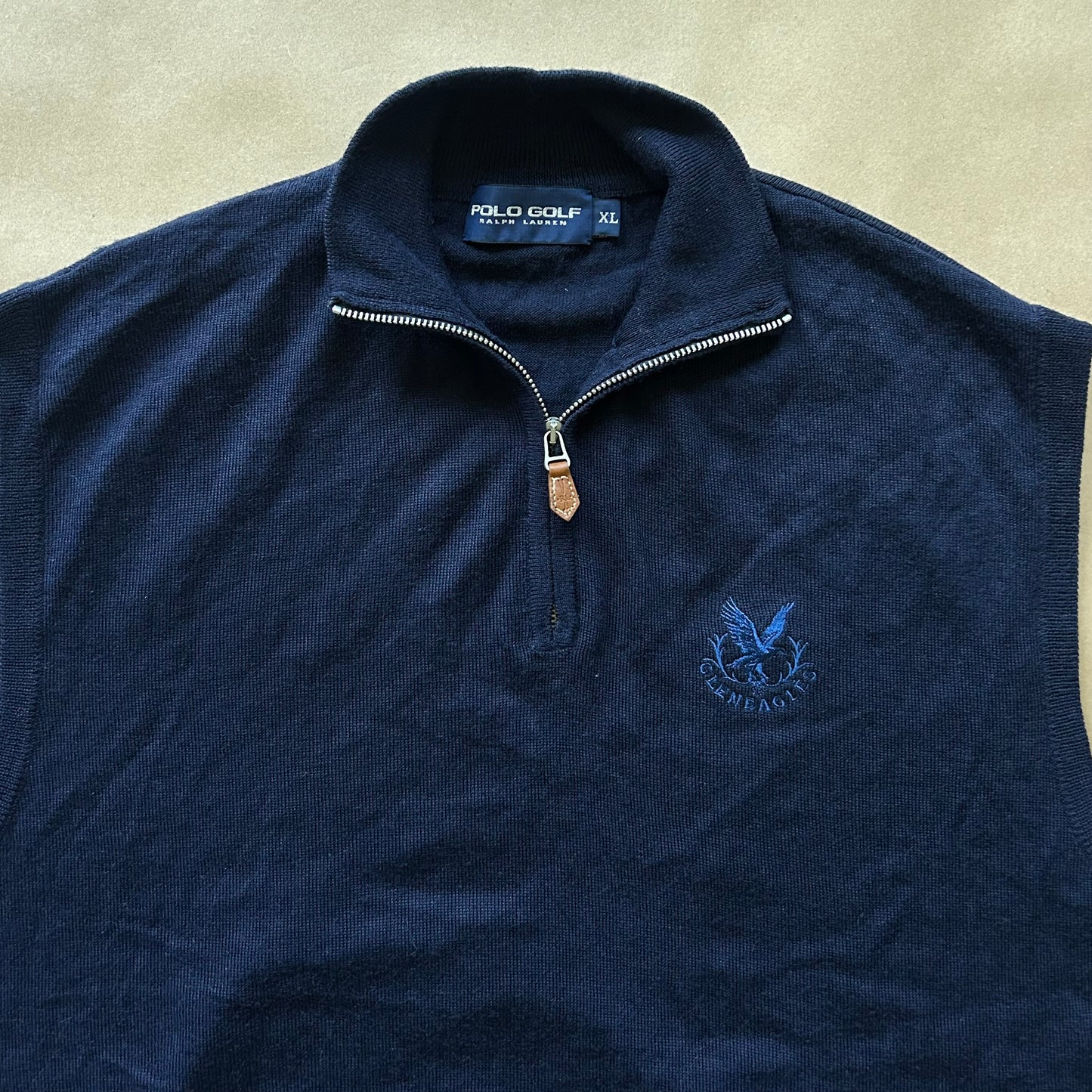 Polo Golf Ralph Lauren Gleneagles Q-zip Vest (XL)