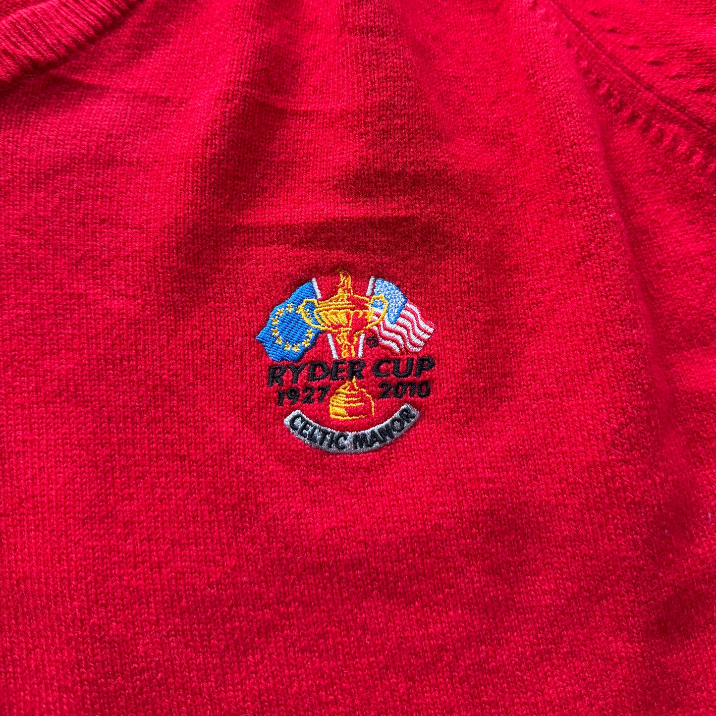 Glenmuir 2010 Ryder Cup V-neck (XXL)