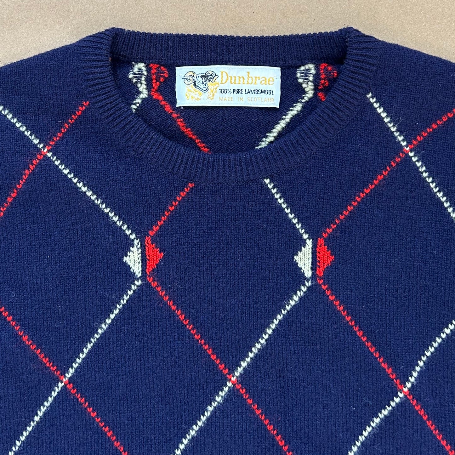 Dunbrae Vintage Lambswool Sweater (L)