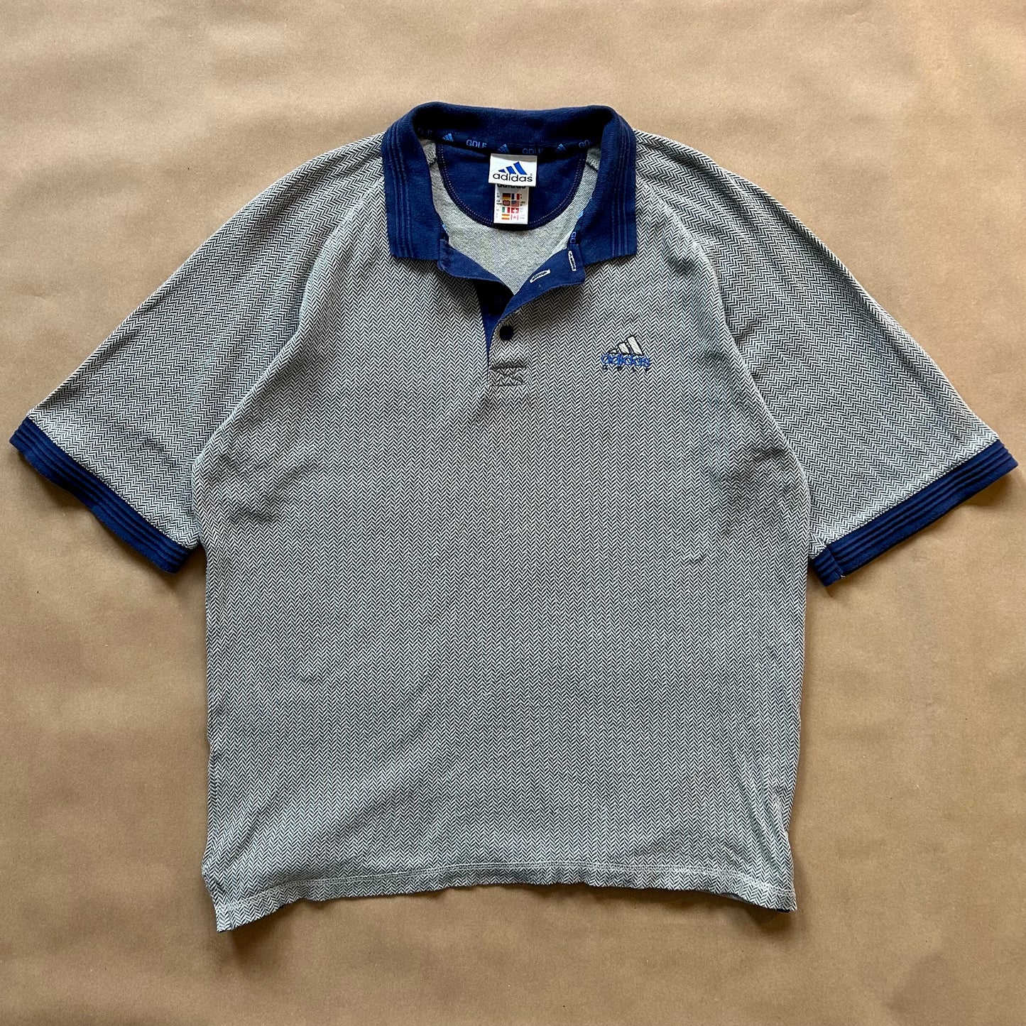 Adidas Golf Vintage Polo Shirt (M)