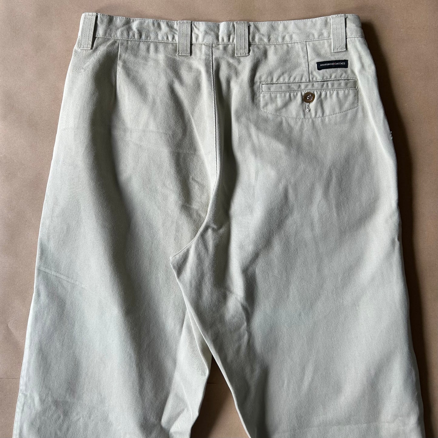 Marlboro Classics Vintage Pleated Chinos (50 EU)