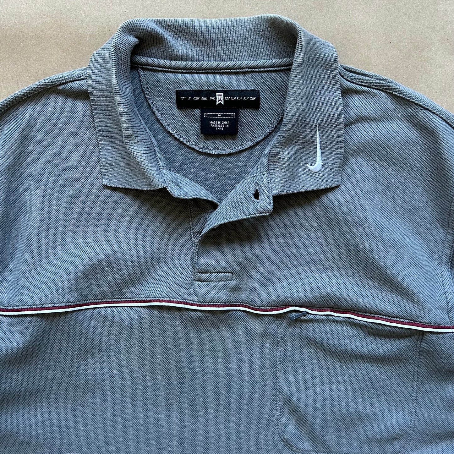 Nike Golf Tiger Woods Vintage Polo Shirt (M)
