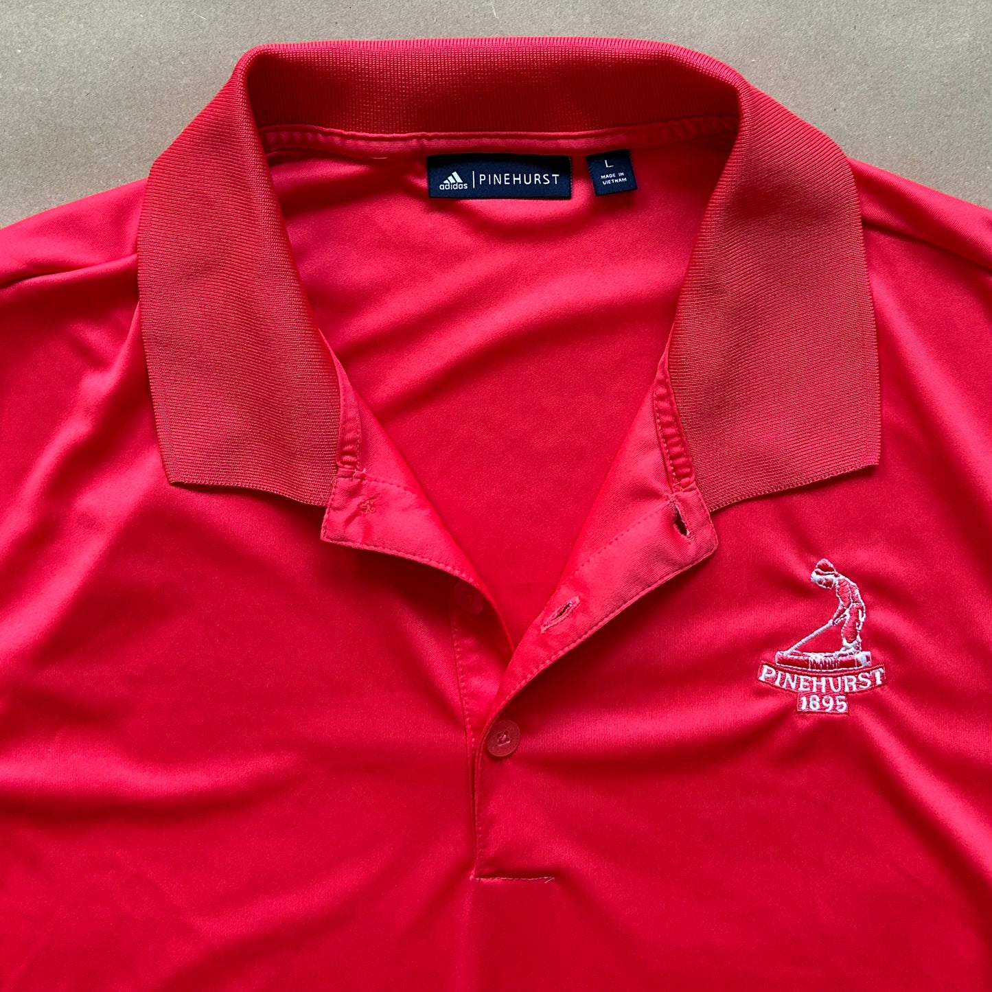 Adidas Golf Pinehurst Polo Shirt (L)
