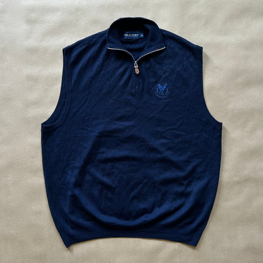 Polo Golf Ralph Lauren Gleneagles Q-zip Vest (XL)