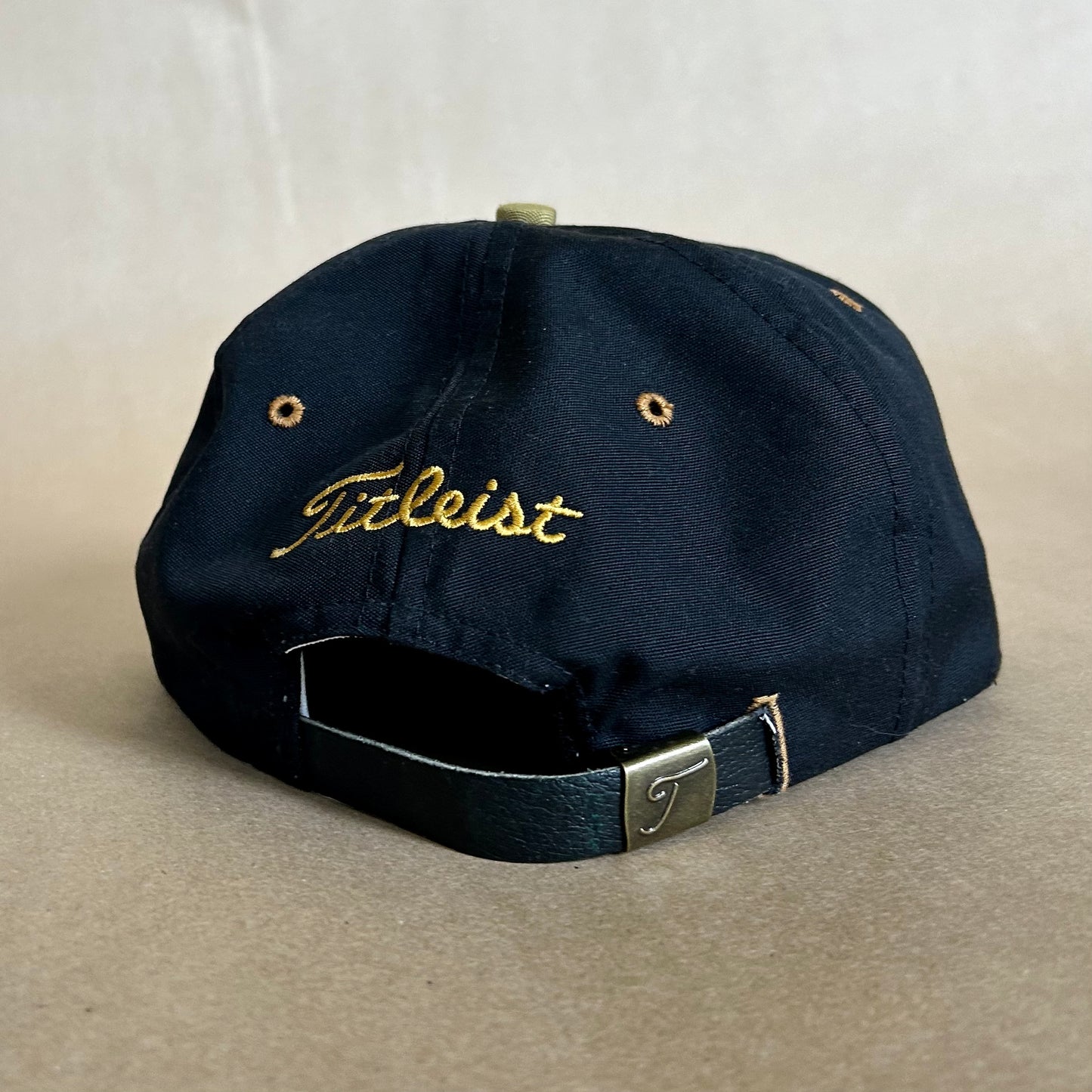 Titleist Leather Strap Vintage Hat