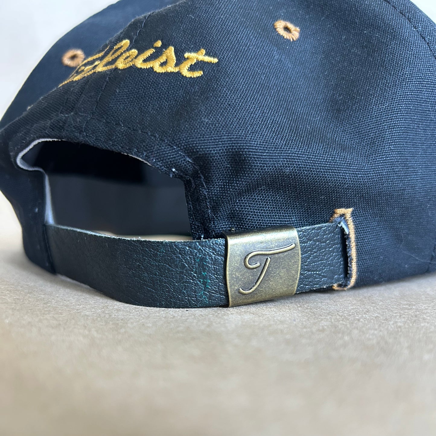 Titleist Leather Strap Vintage Hat