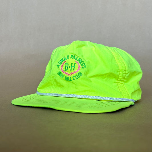 Arnold Palmer's Bay Hill Club Leather Strap Vintage Golf Hat