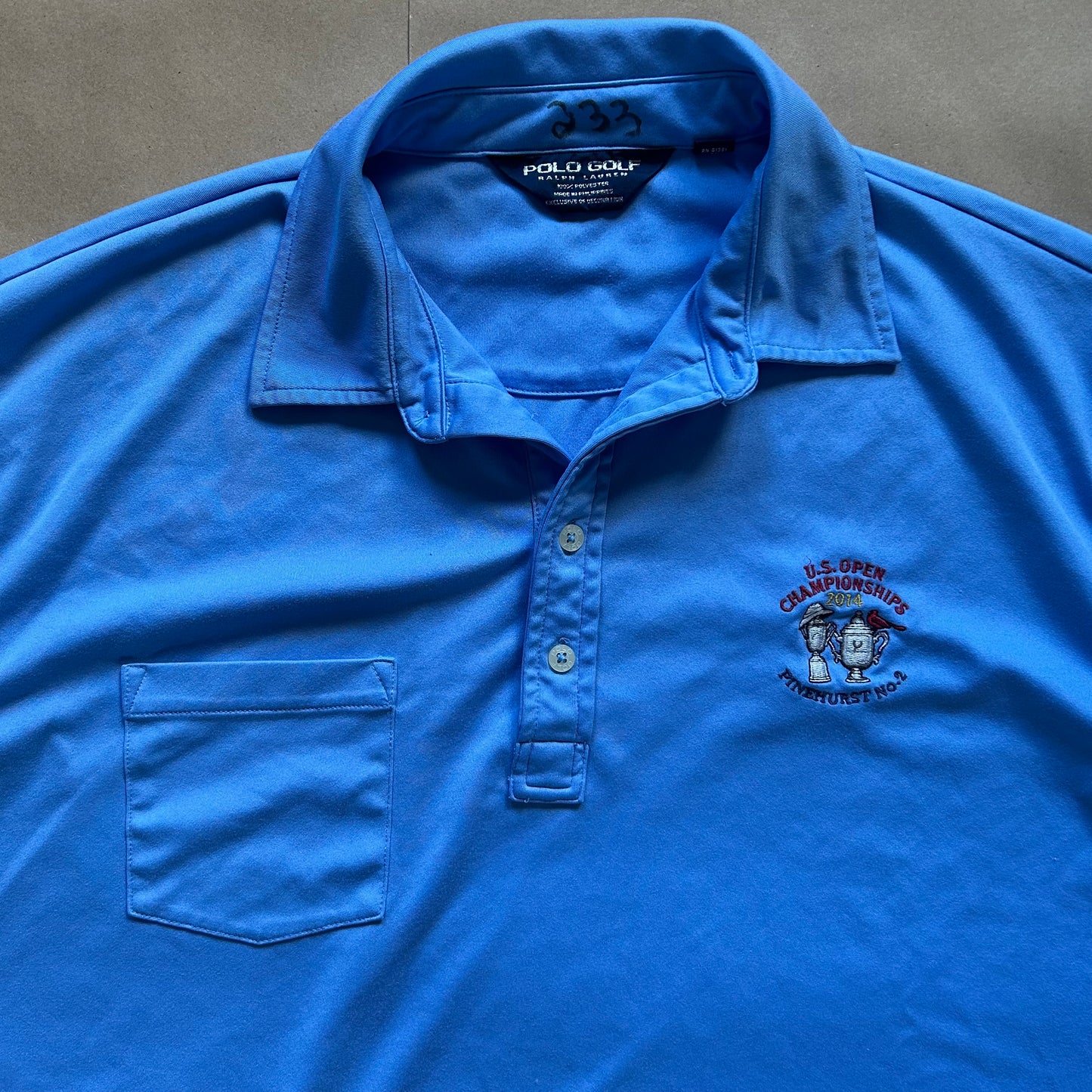 Polo Golf Ralph Lauren 2014 U.S. Open Volunteer Polo Shirt (XL)