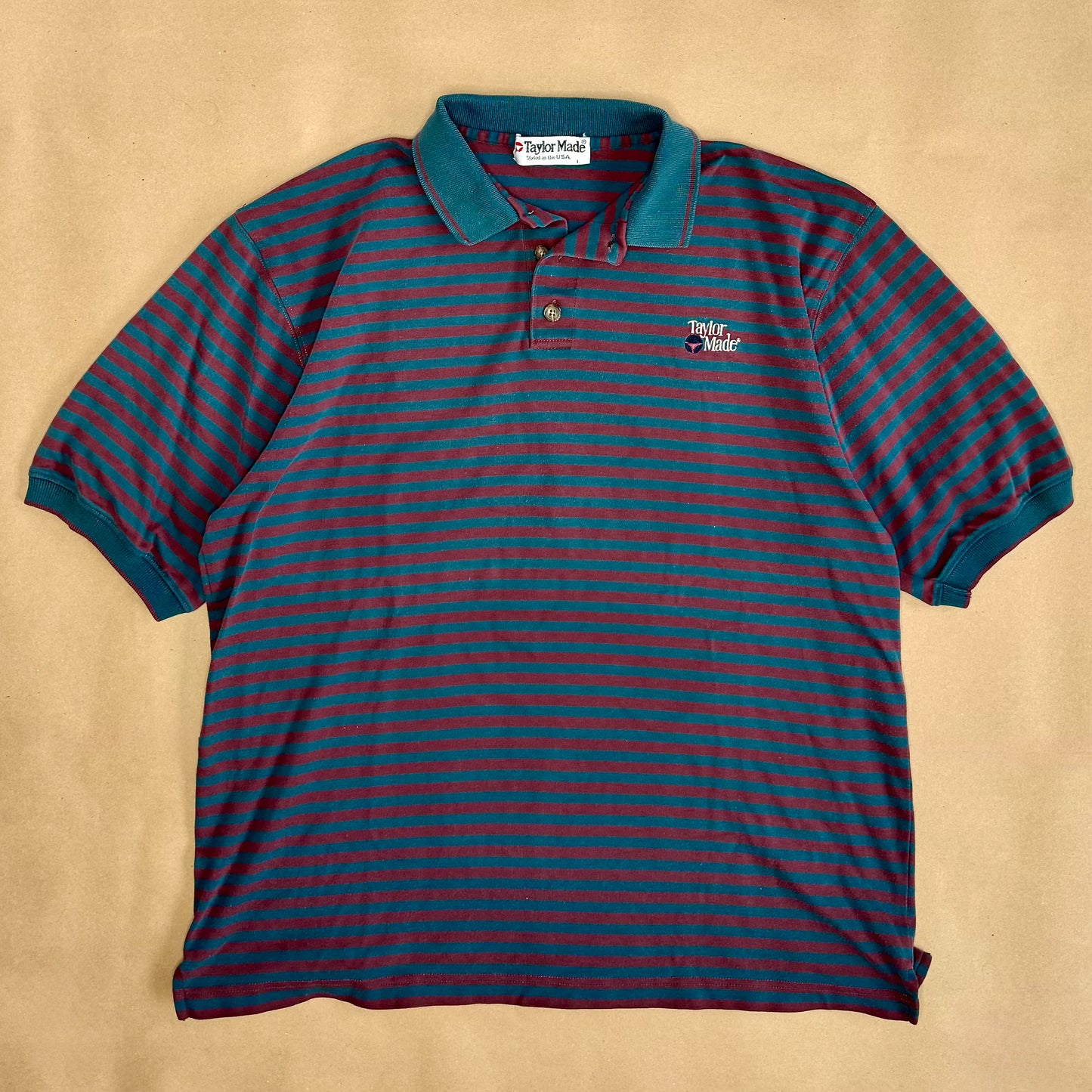 TaylorMade Vintage Polo Shirt (L)