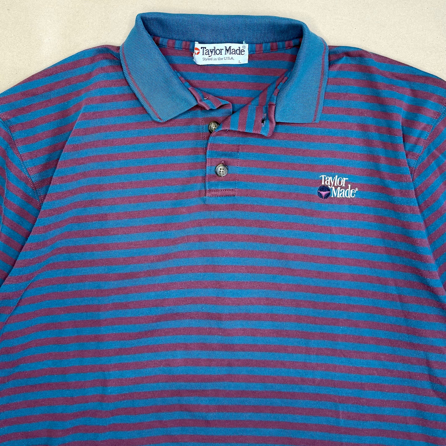 TaylorMade Vintage Polo Shirt (L)