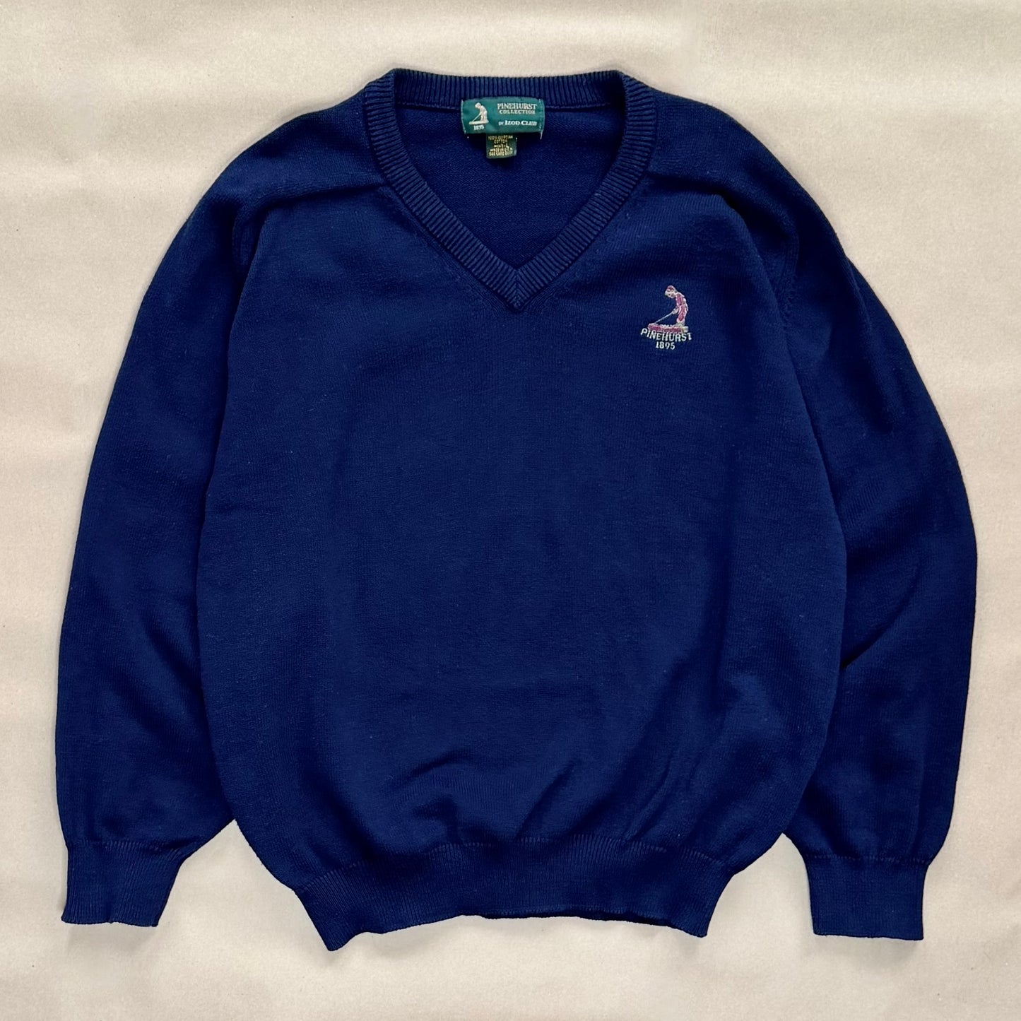 Izod Club Pinehurst Cotton V-neck (L)