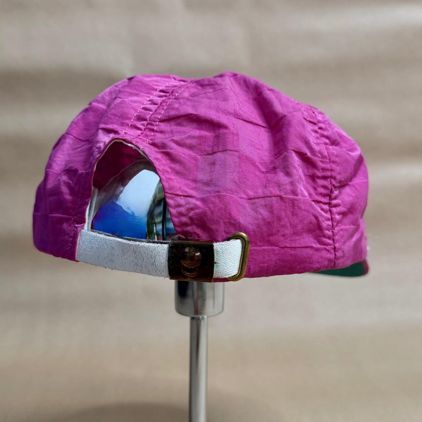 Riviera Country Club Leather Strap Vintage Golf Hat