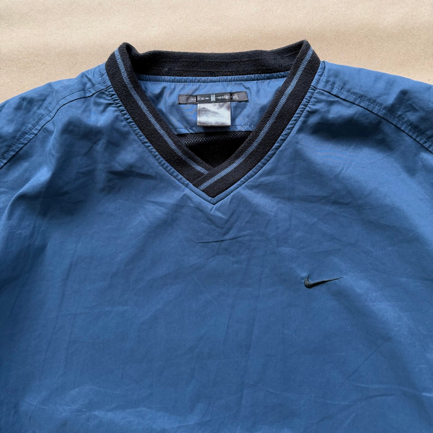 Nike Golf Tiger Woods Vintage V-neck Windbreaker (M)