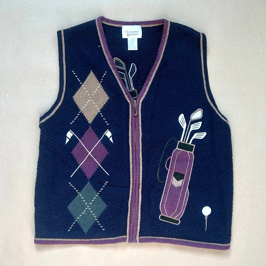 Christopher & Banks Golf Vest (M)