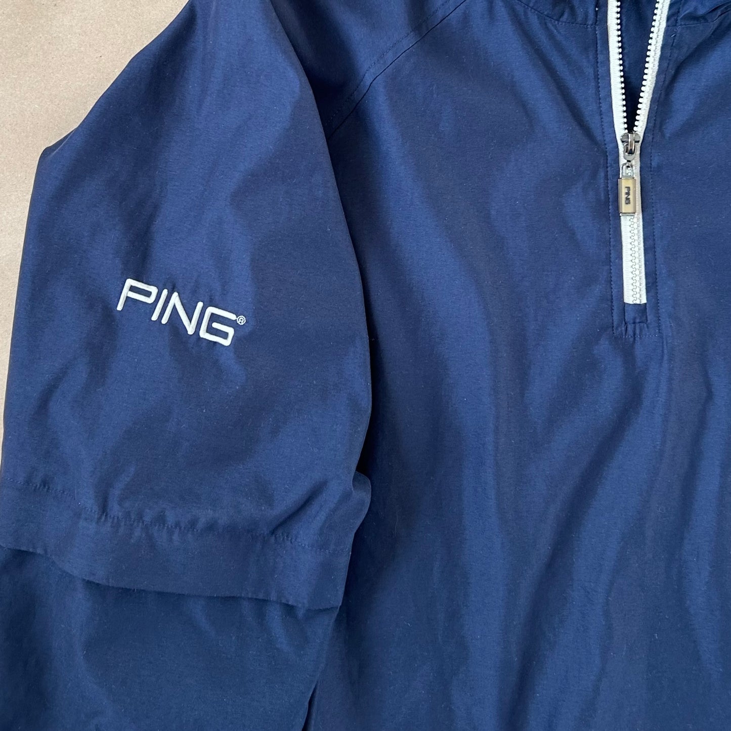 Ping Vintage Quarter Zip Jacket (XL)
