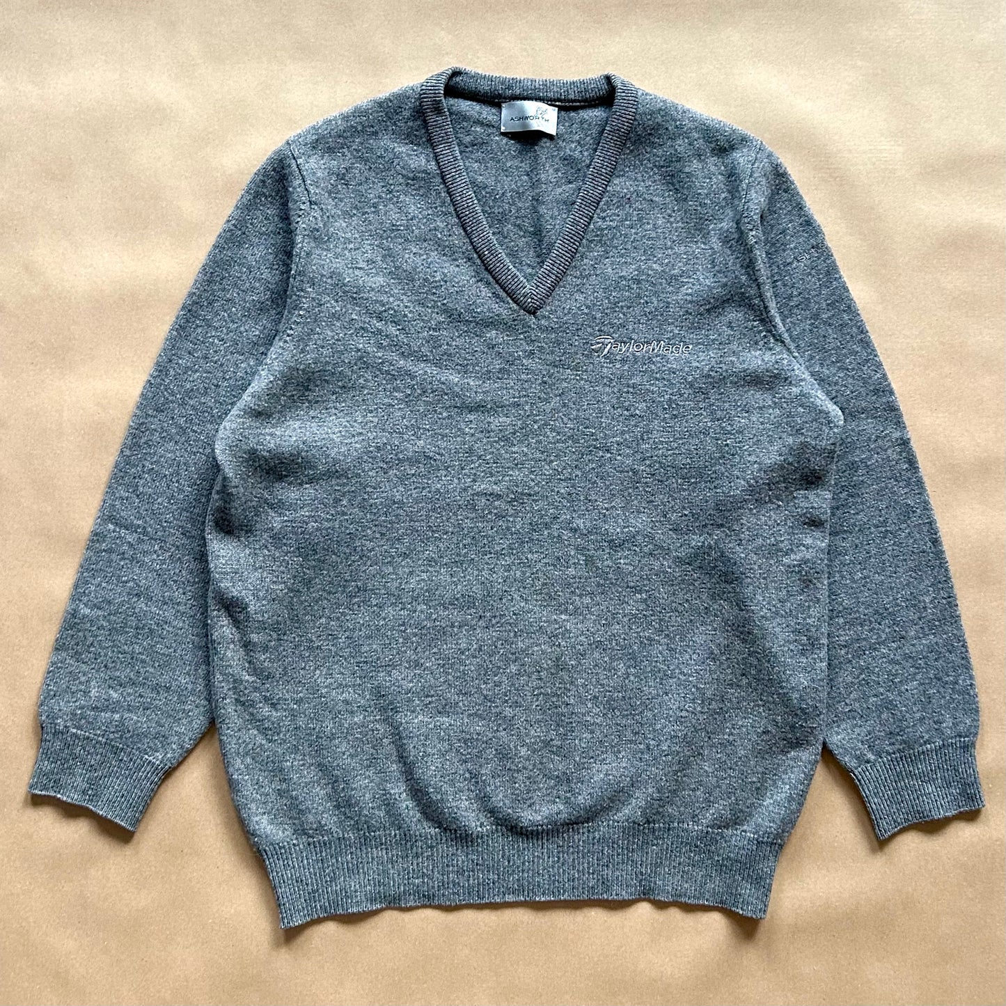 TaylorMade Wool V-Neck by Ashworth (M)